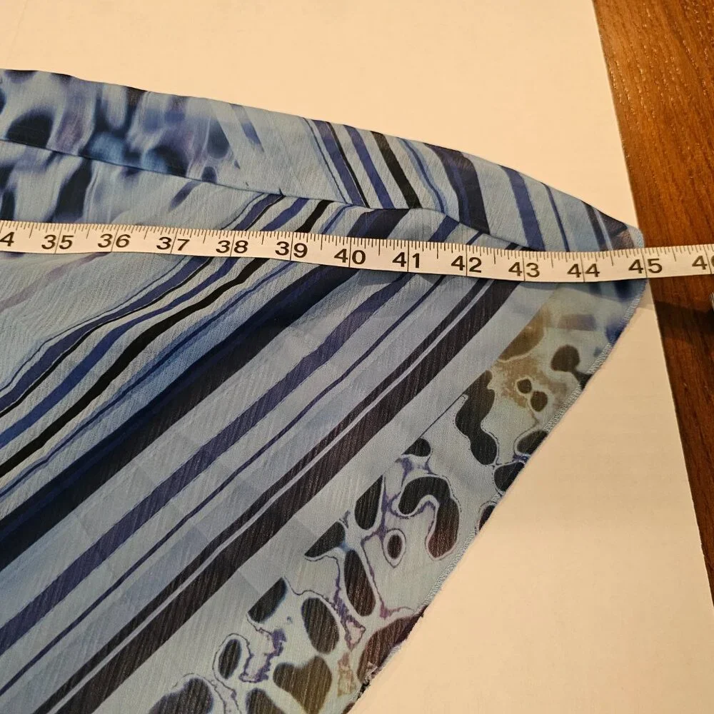 World Unity Woman, Plus Size 3X, Layered, Handkerchief Top with Matching Tank - Picture 7 of 11